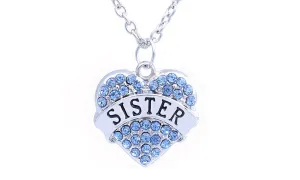 Friend Forever Heart Shaped Pendant Necklace