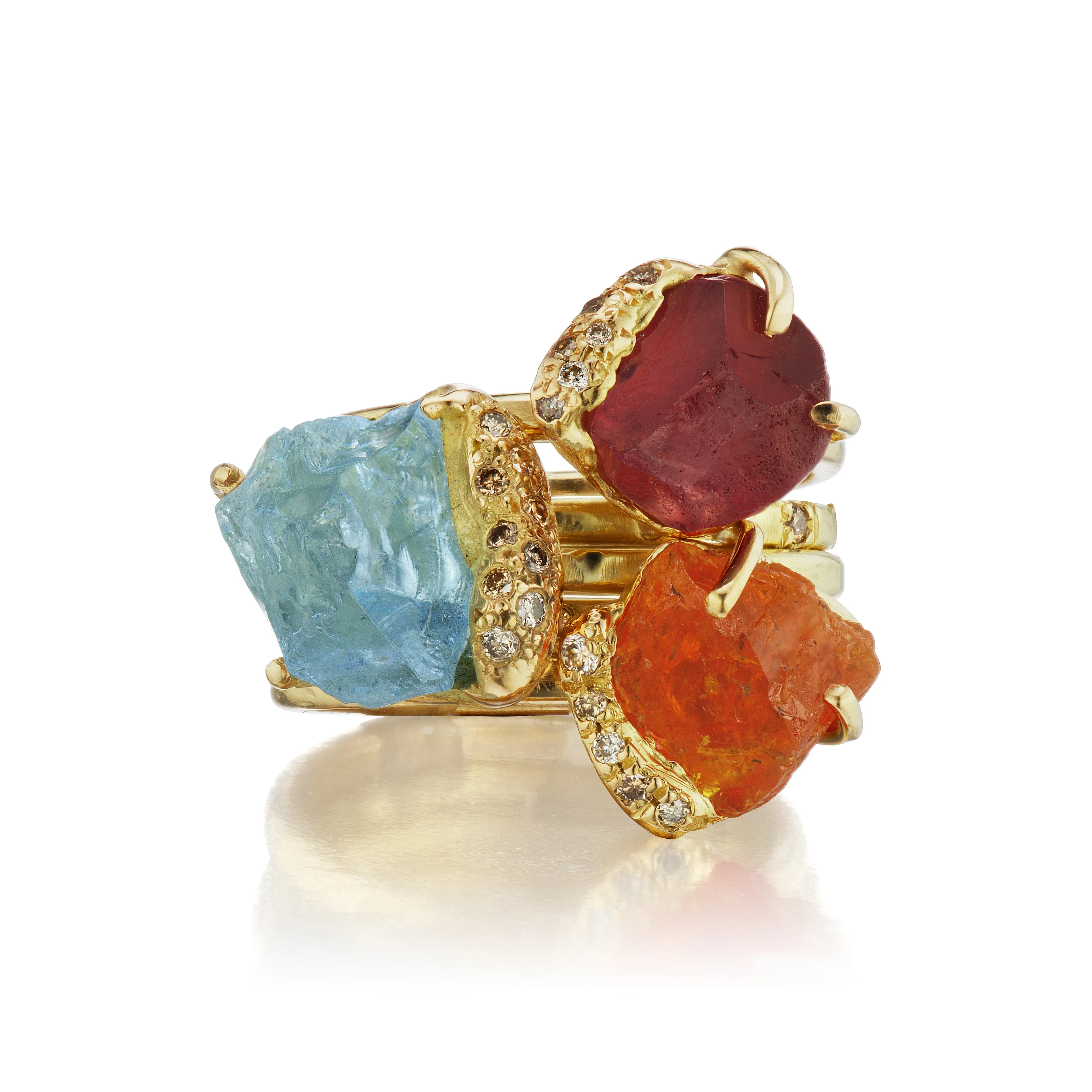 Gee Ring - Spessartine Garnet
