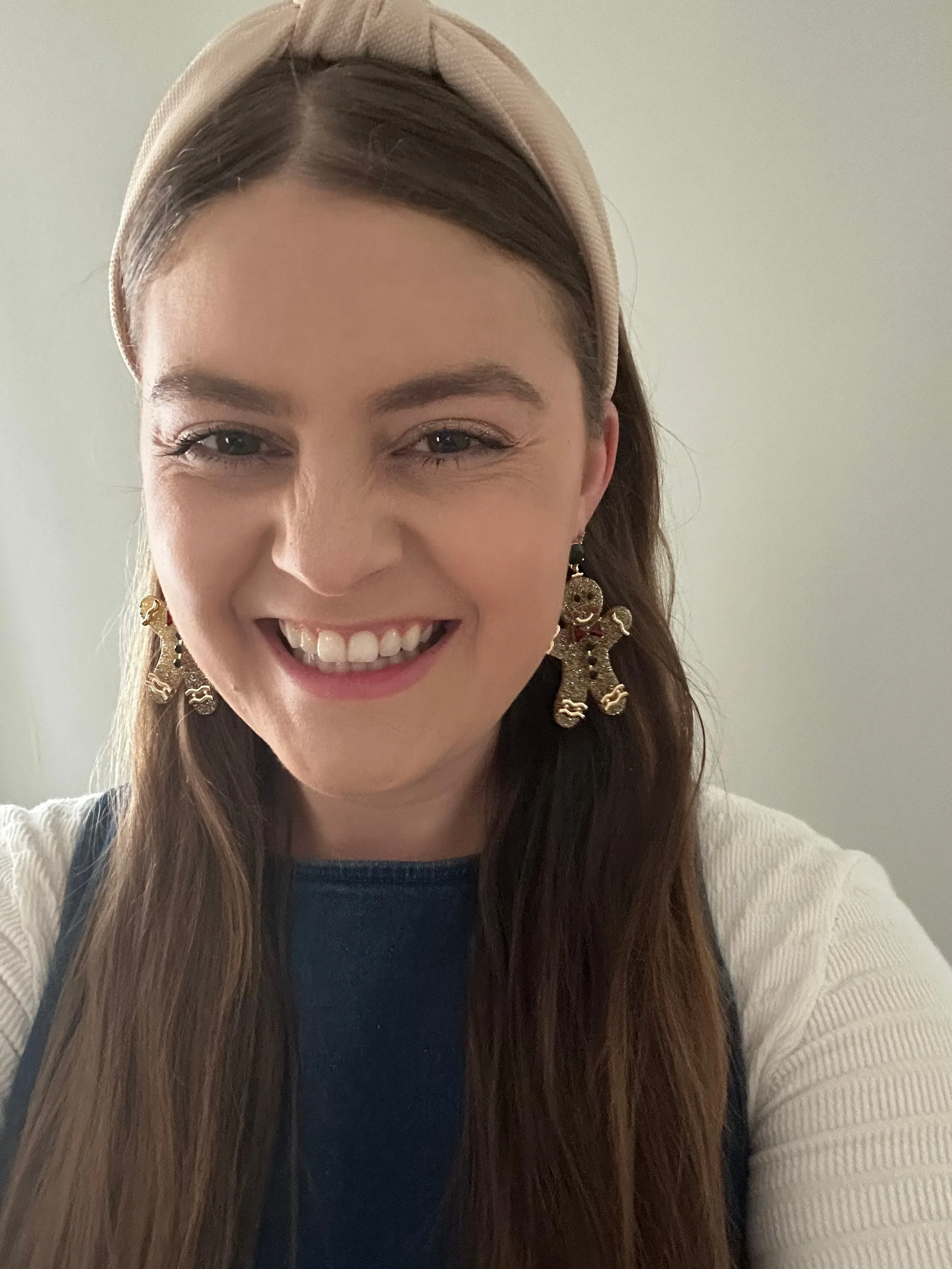 Gingerbread Cookie Earrings