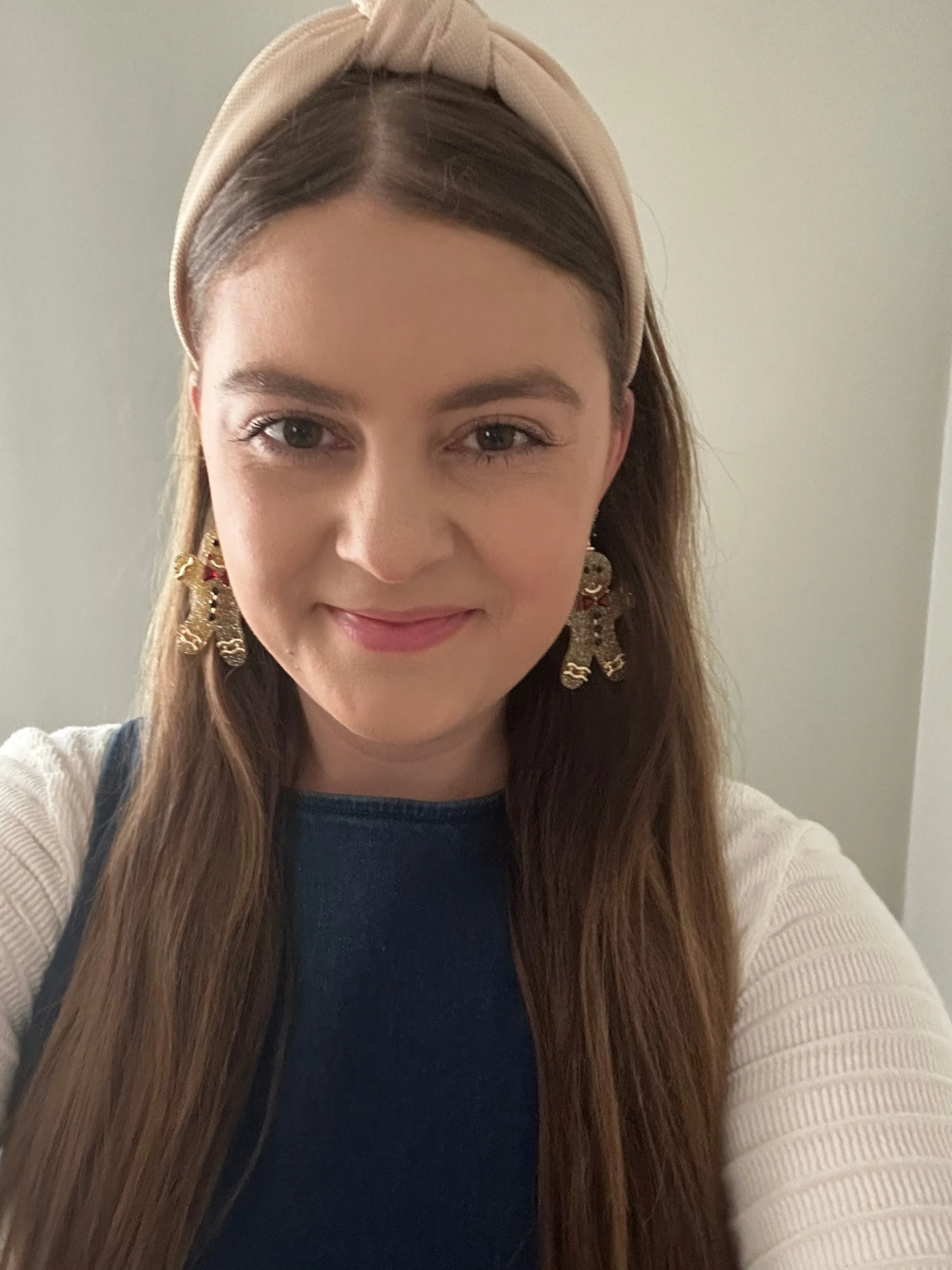 Gingerbread Cookie Earrings