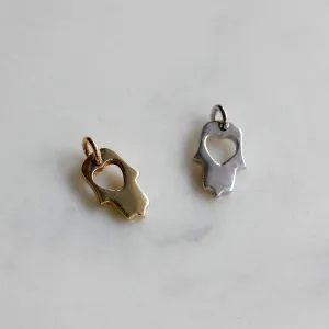 Hamsa Pendant 14k Gold