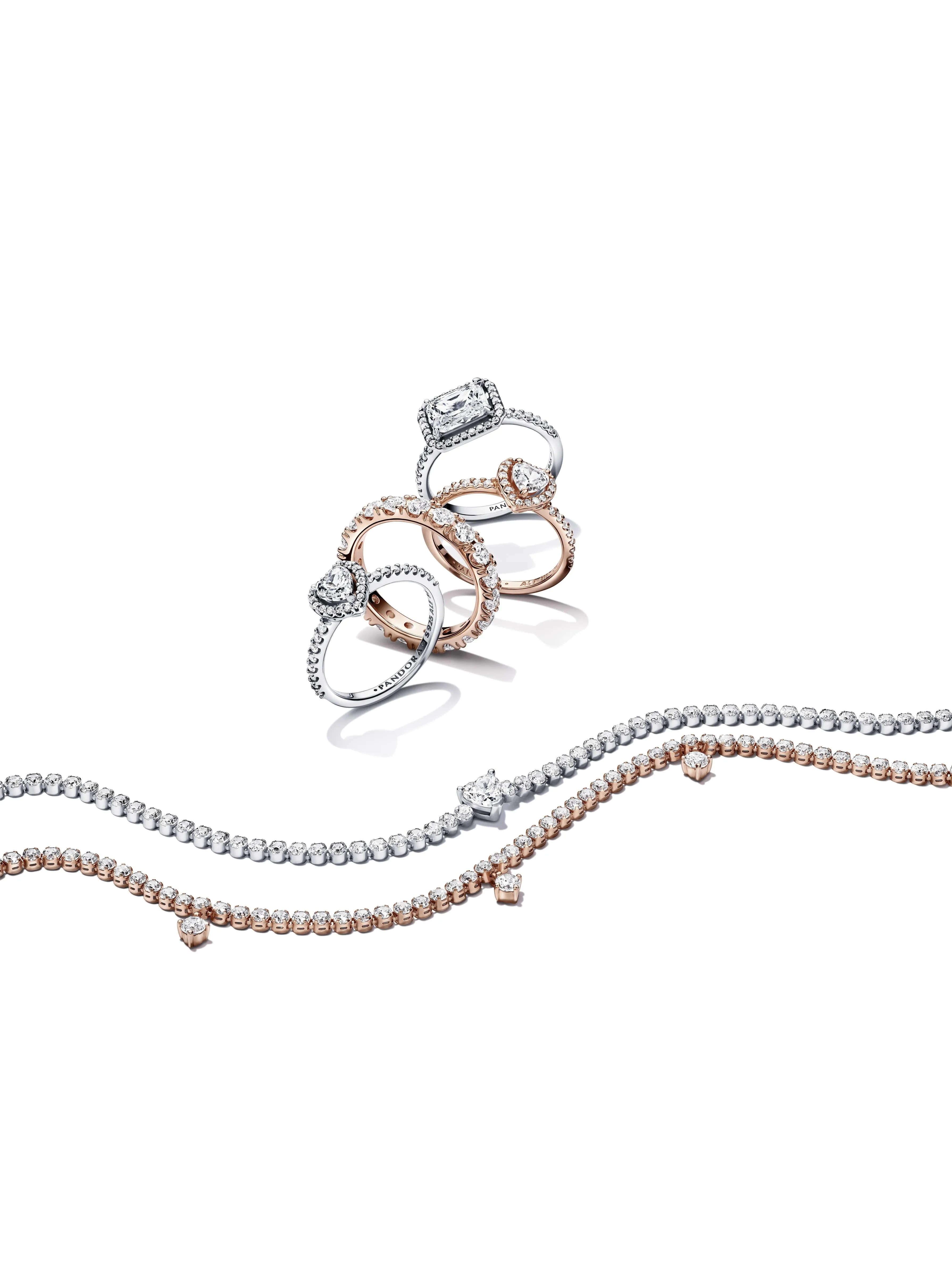 Heart Pandora Rose Ring