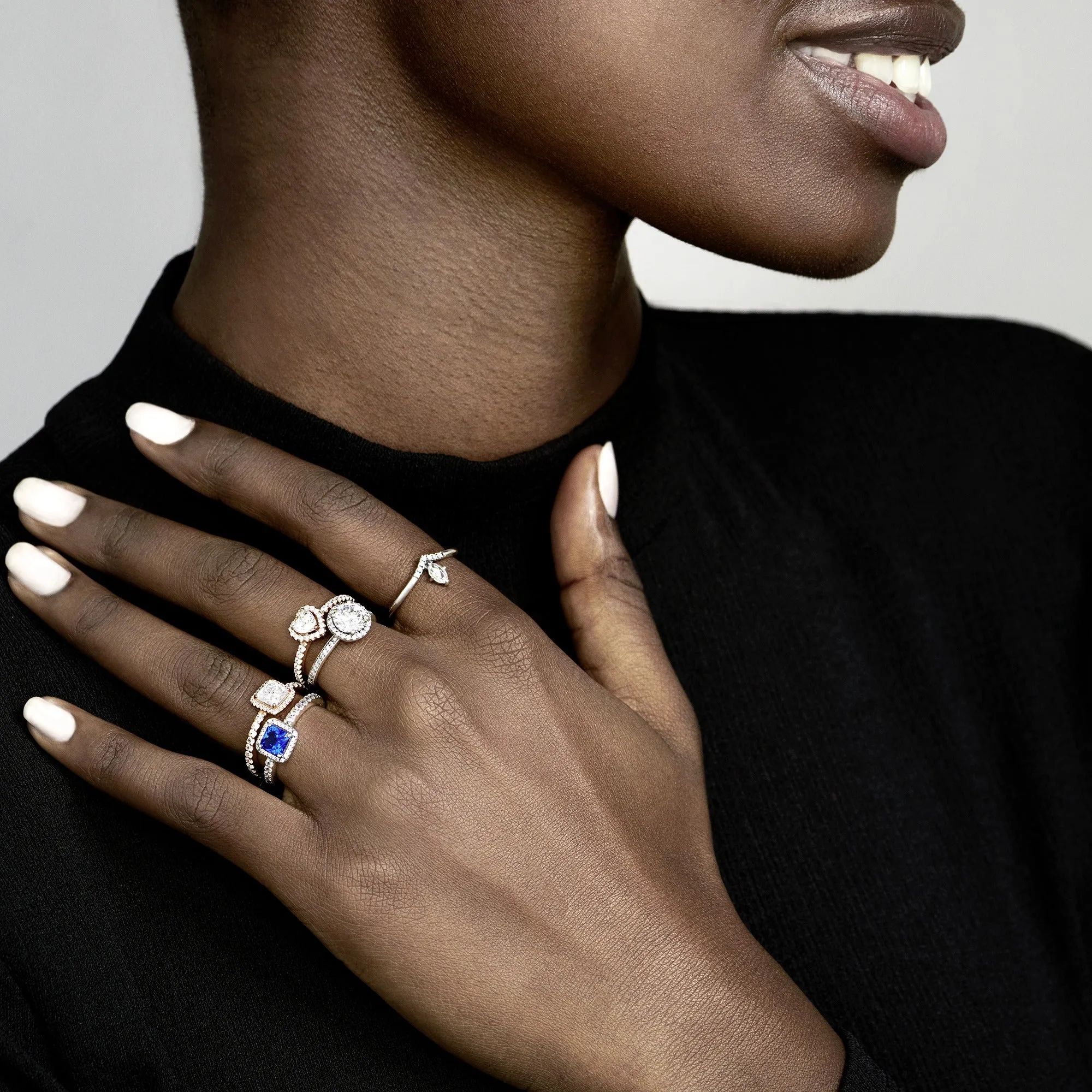 Heart Pandora Rose Ring