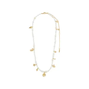 INTENT PEARL NECKLACE (GOLD-PLATED)