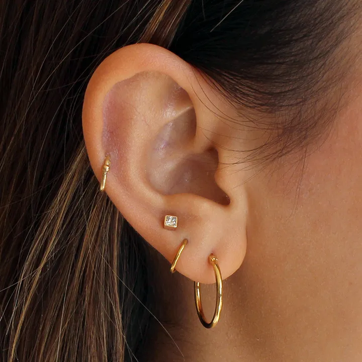 Kahala Princess Diamond Studs 14kt Solid Gold