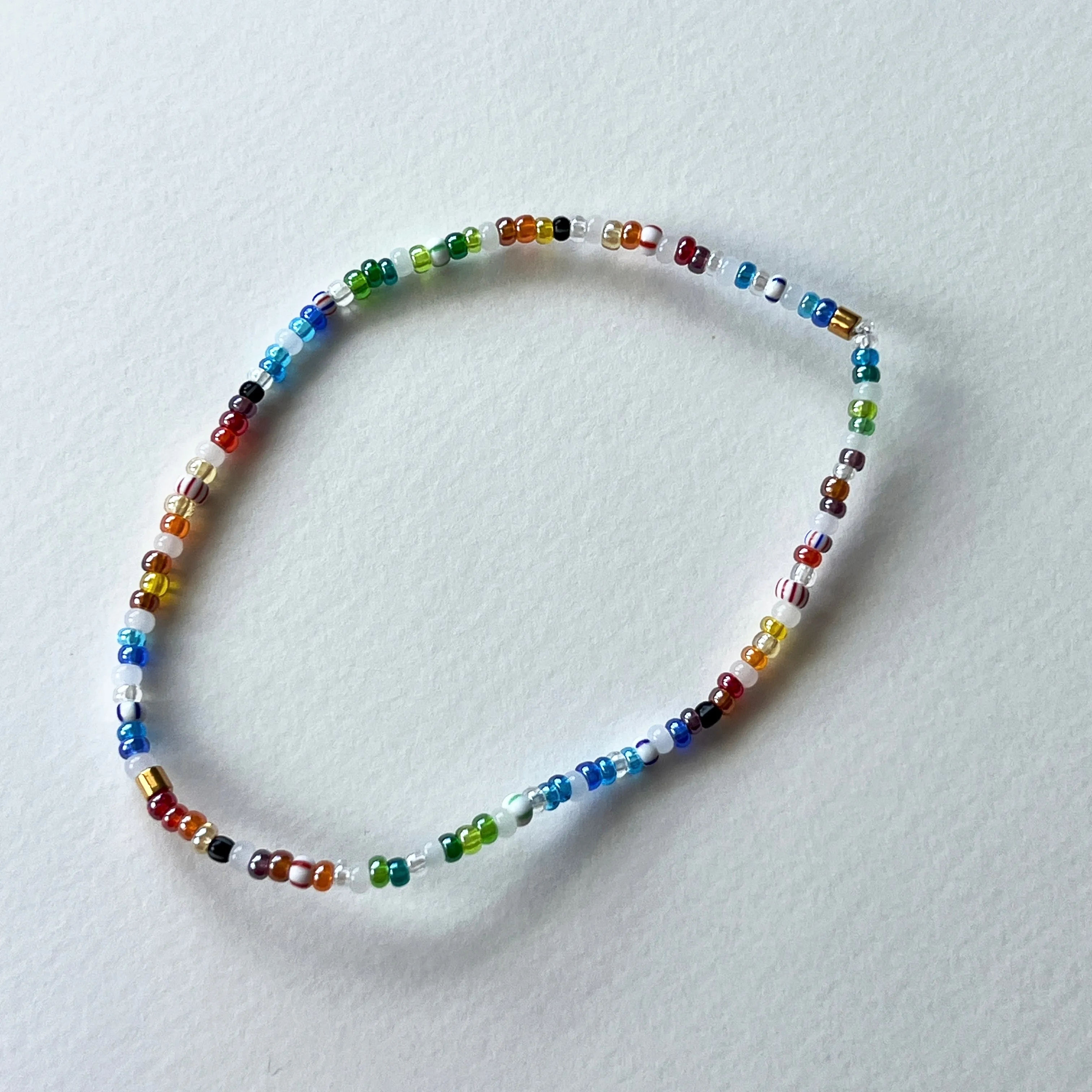 Kaleidoscope Beach Anklet