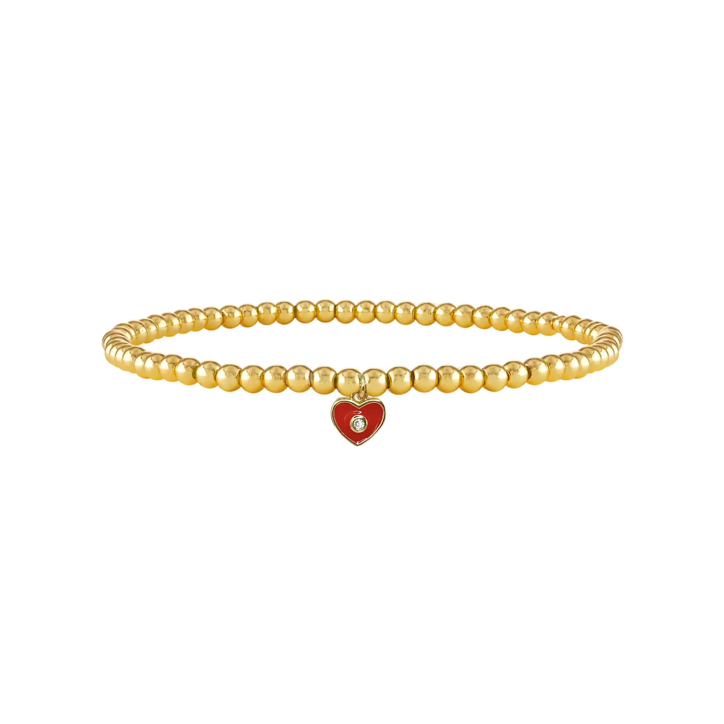 Melinda's Sweet Little Heart Eye Ankle Bracelets