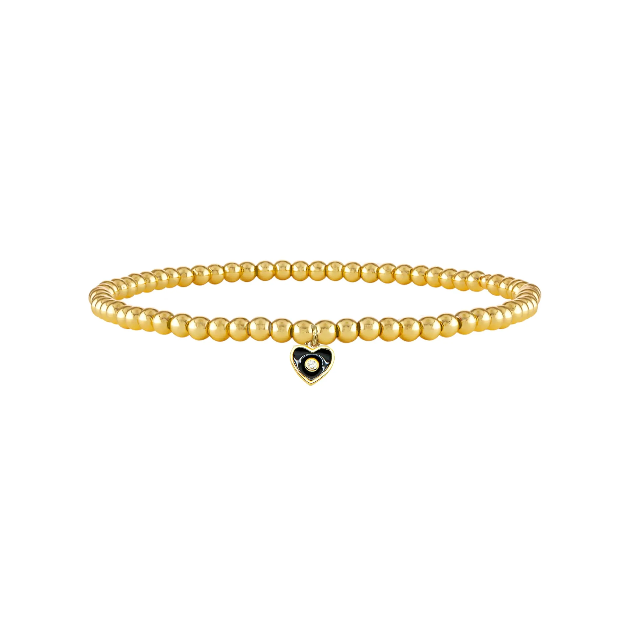 Melinda's Sweet Little Heart Eye Ankle Bracelets