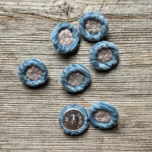 Minä Perhonen Fabric Buttons (18mm)