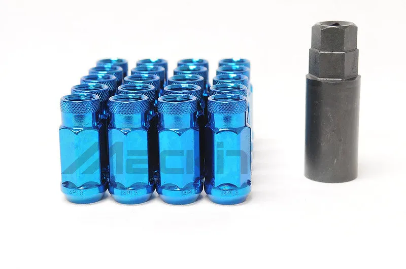 Monster Lug Forged Steel Lug Nut - 1/2"x20 - Blue - 33004U