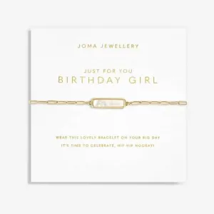 My Moments 'Just For You Birthday Girl' Bracelet 5787