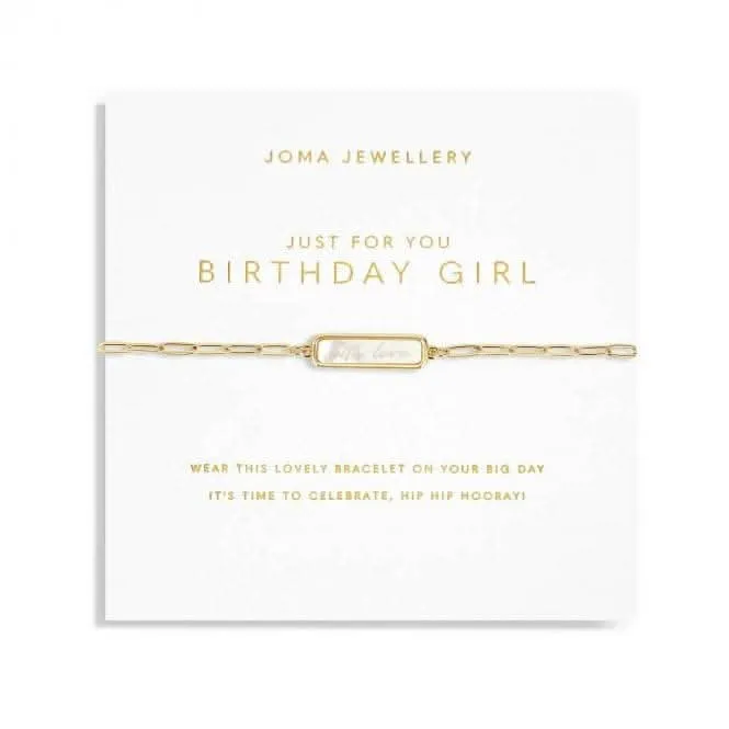 My Moments 'Just For You Birthday Girl' Bracelet 5787
