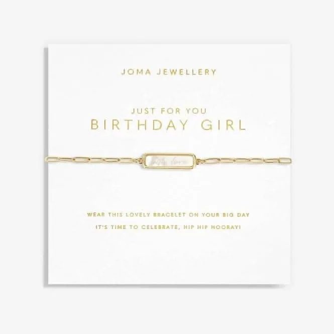 My Moments 'Just For You Birthday Girl' Bracelet 5787