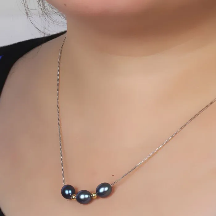 New Pearl Necklace Natural Freshwater Pearl Choker Necklace