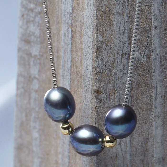 New Pearl Necklace Natural Freshwater Pearl Choker Necklace
