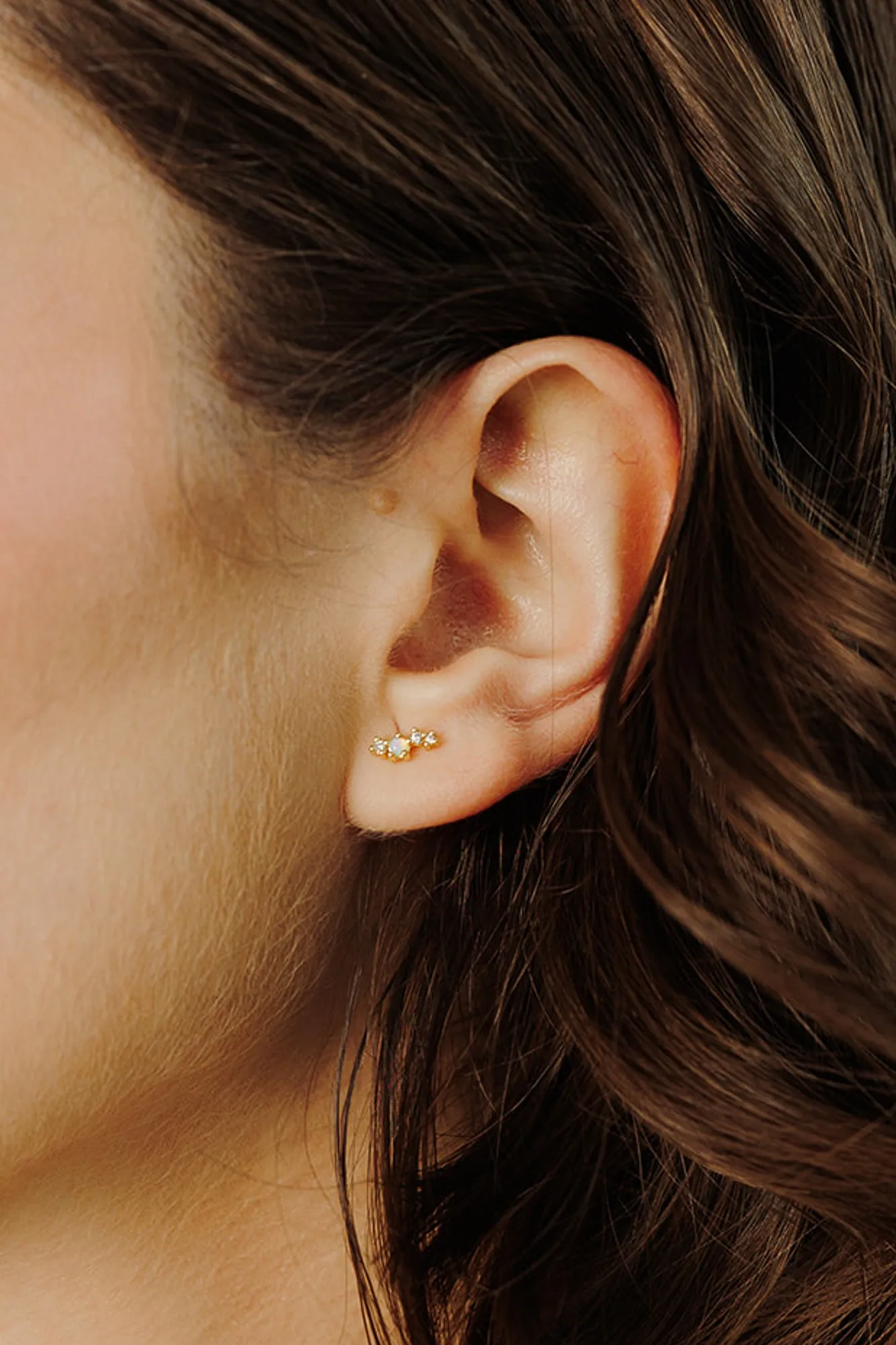 Odessa Opal Cluster Studs