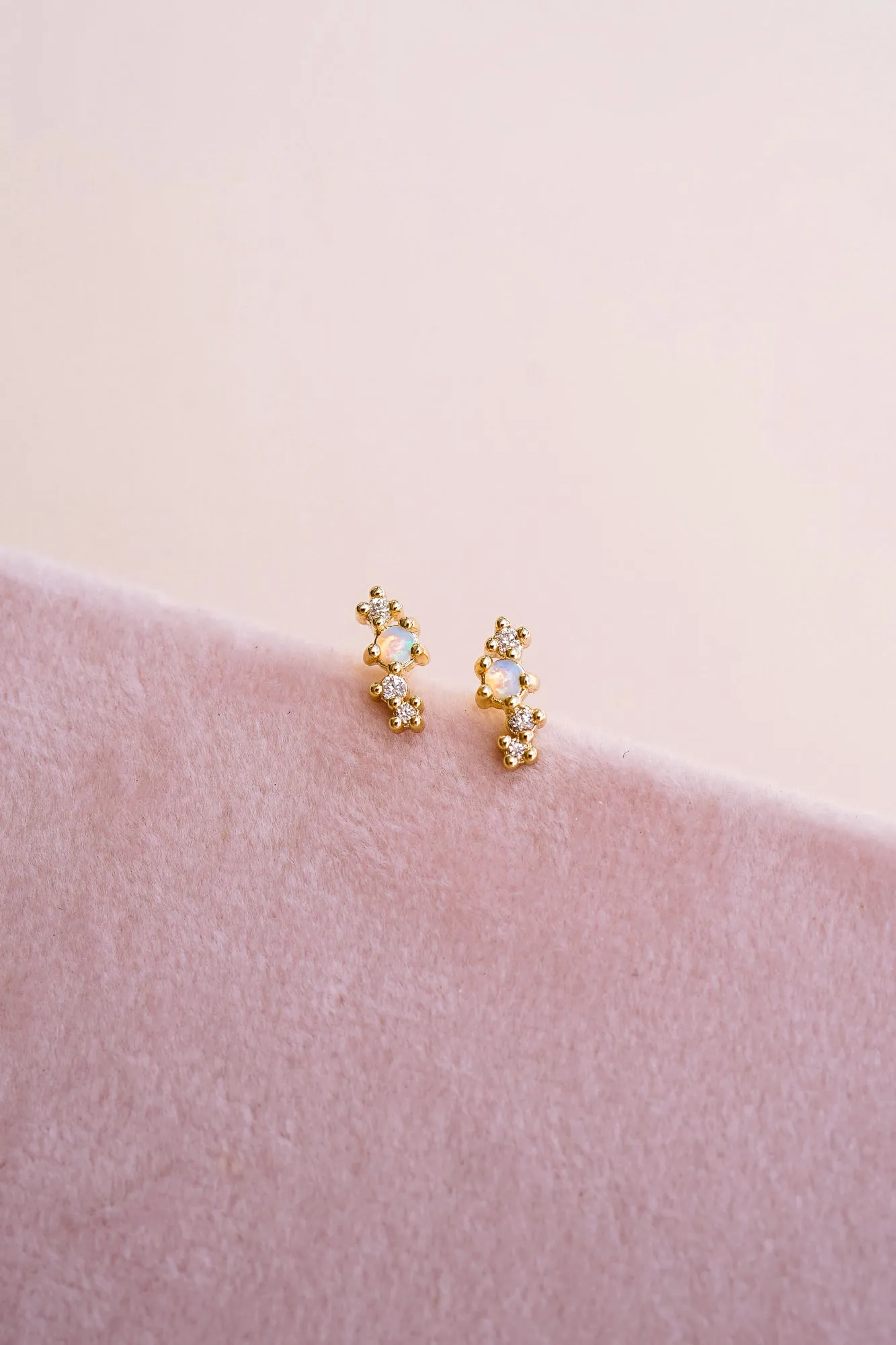 Odessa Opal Cluster Studs