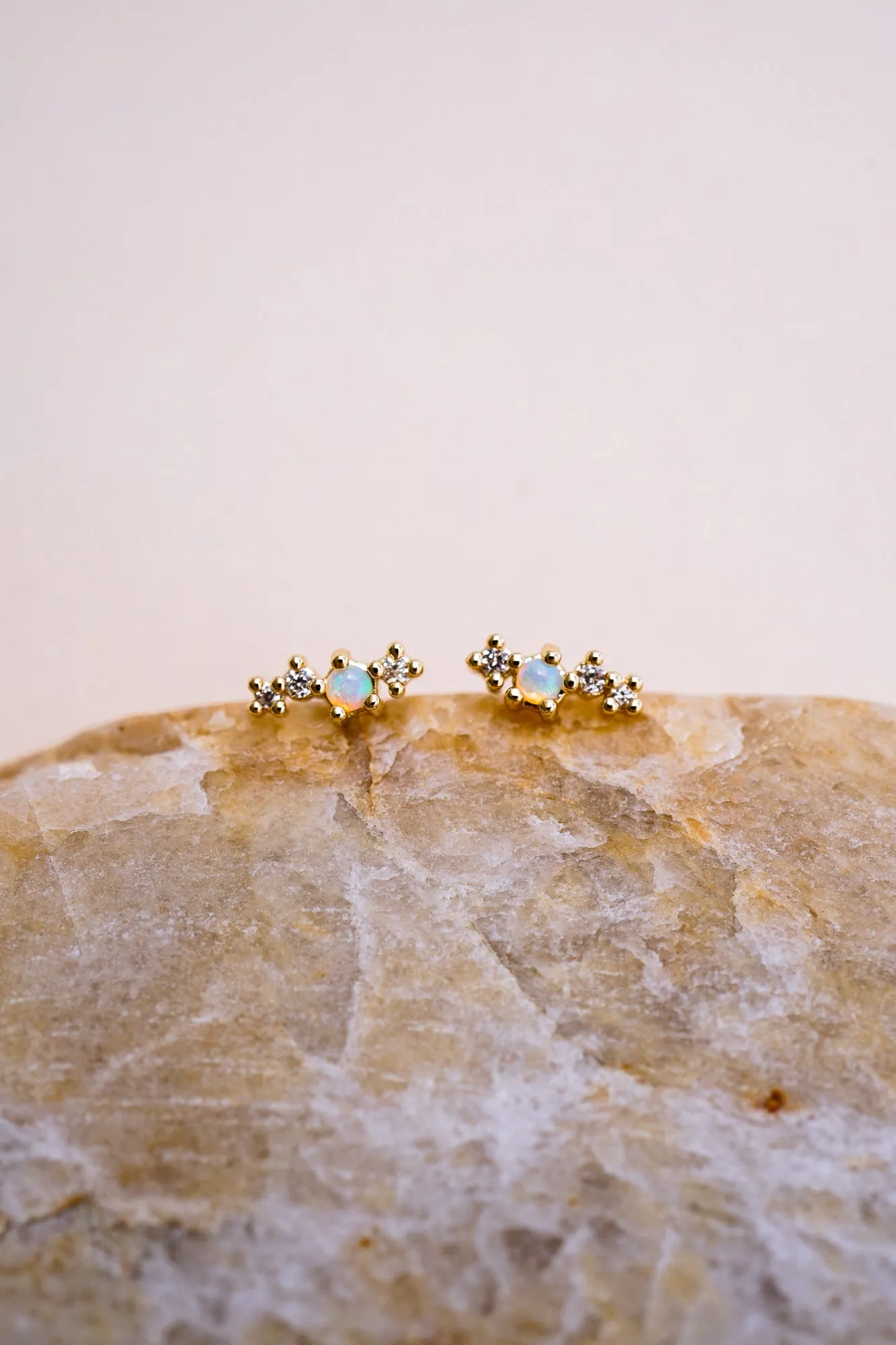 Odessa Opal Cluster Studs