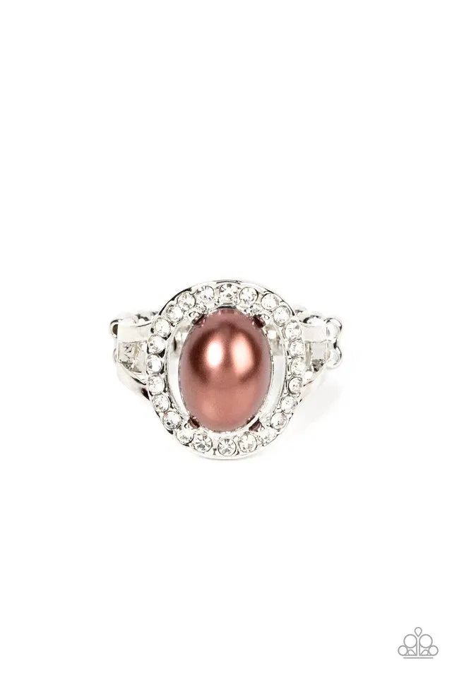 Paparazzi Seize the Shimmer - Brown Necklace