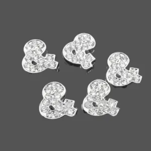 Pavé Ampersand -Silver