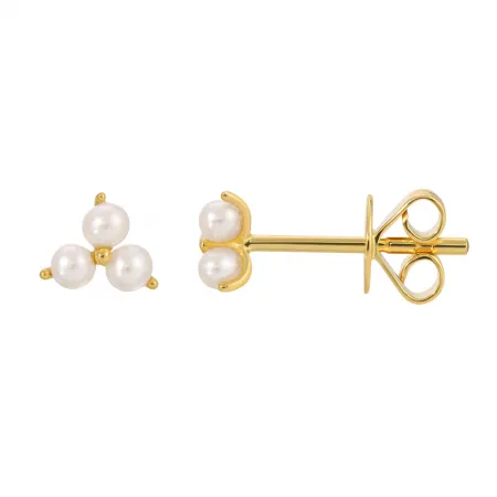 Pearl Trio Studs