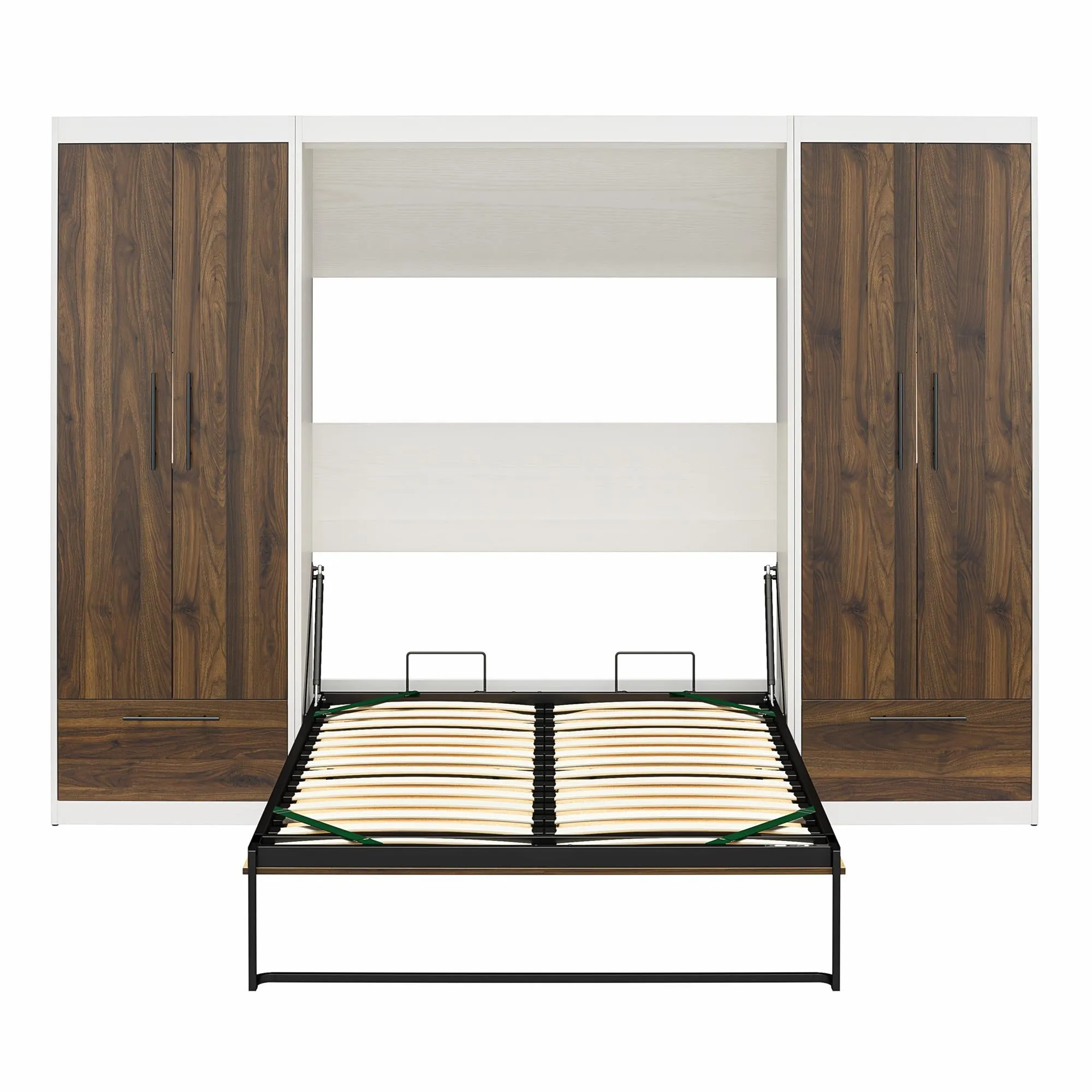 Pinnacle Murphy Bed Bundle with 2 Wardrobe Side Cabinets
