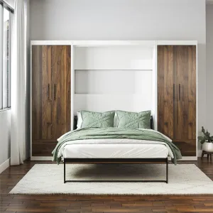 Pinnacle Murphy Bed Bundle with 2 Wardrobe Side Cabinets