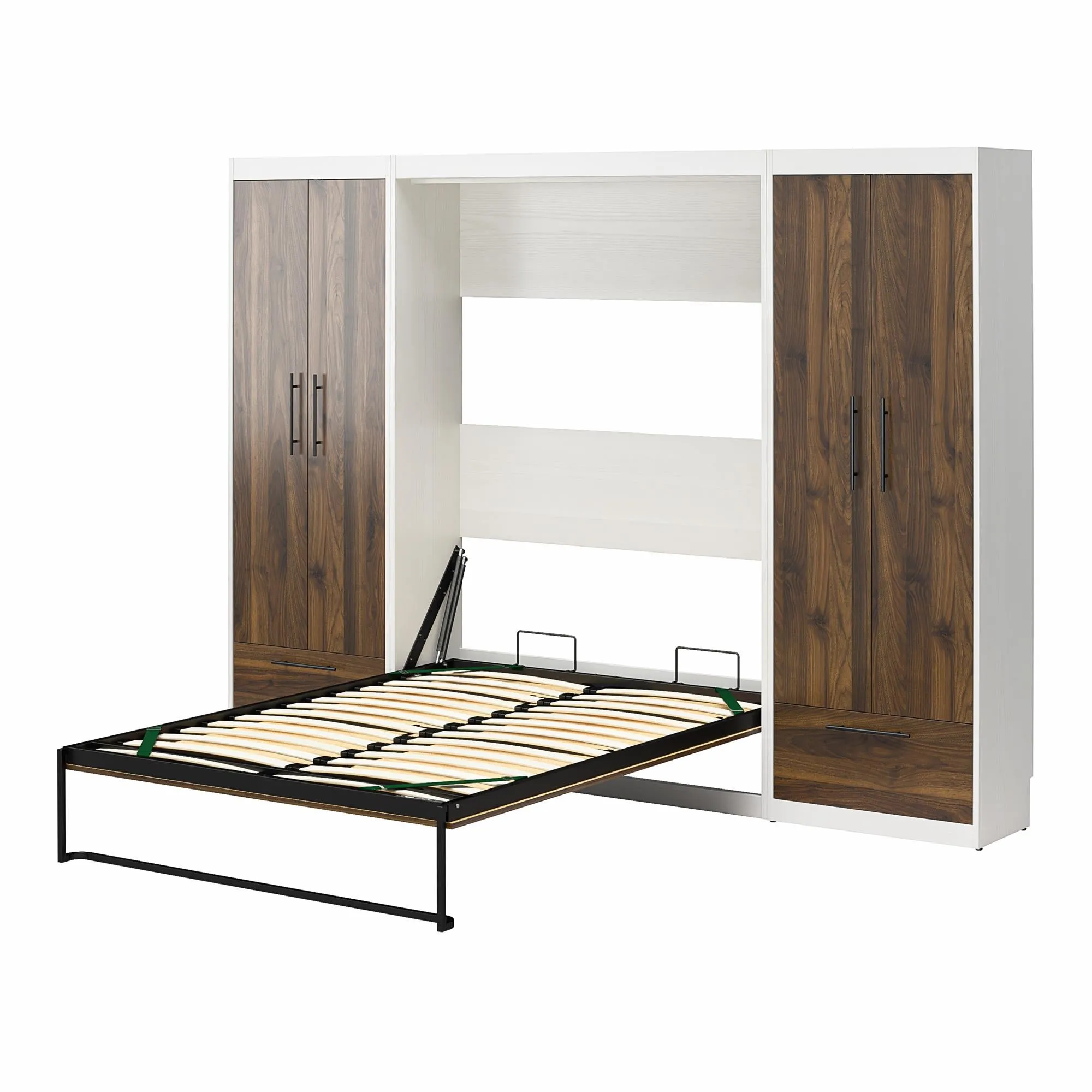 Pinnacle Murphy Bed Bundle with 2 Wardrobe Side Cabinets