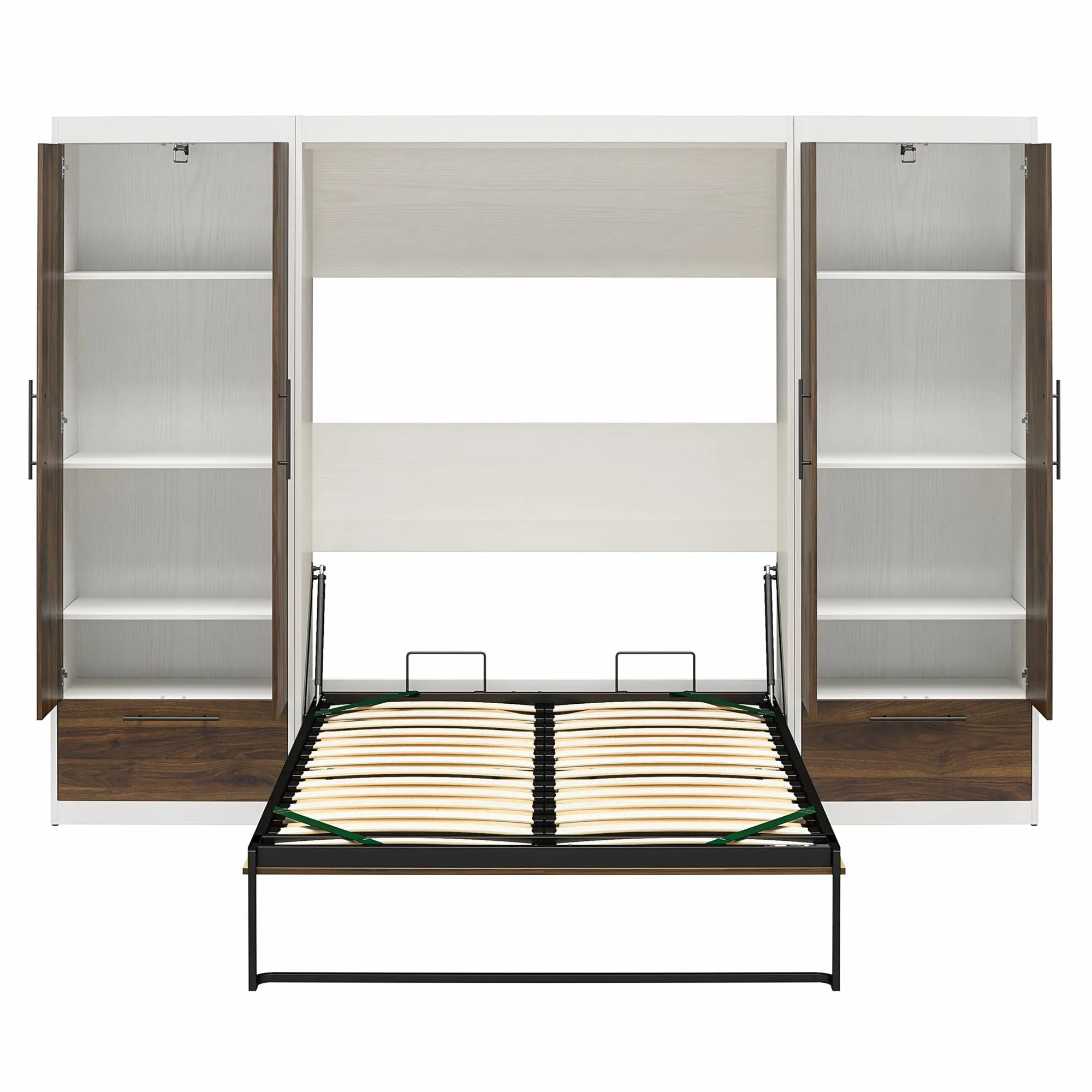 Pinnacle Murphy Bed Bundle with 2 Wardrobe Side Cabinets