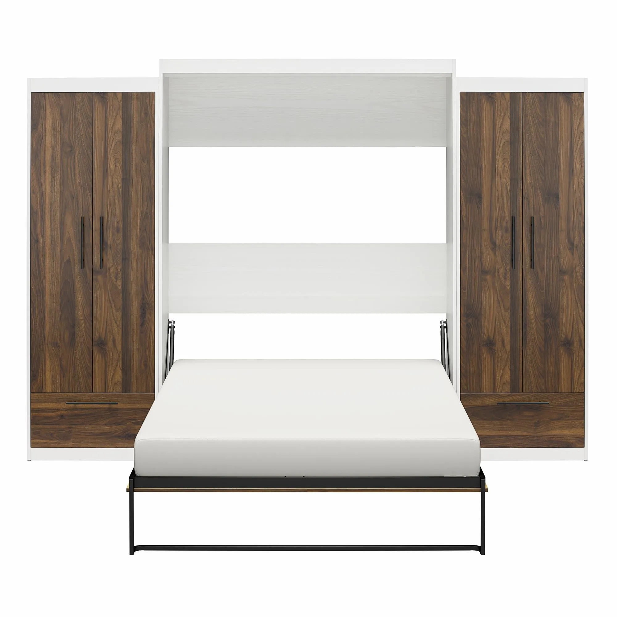 Pinnacle Murphy Bed Bundle with 2 Wardrobe Side Cabinets