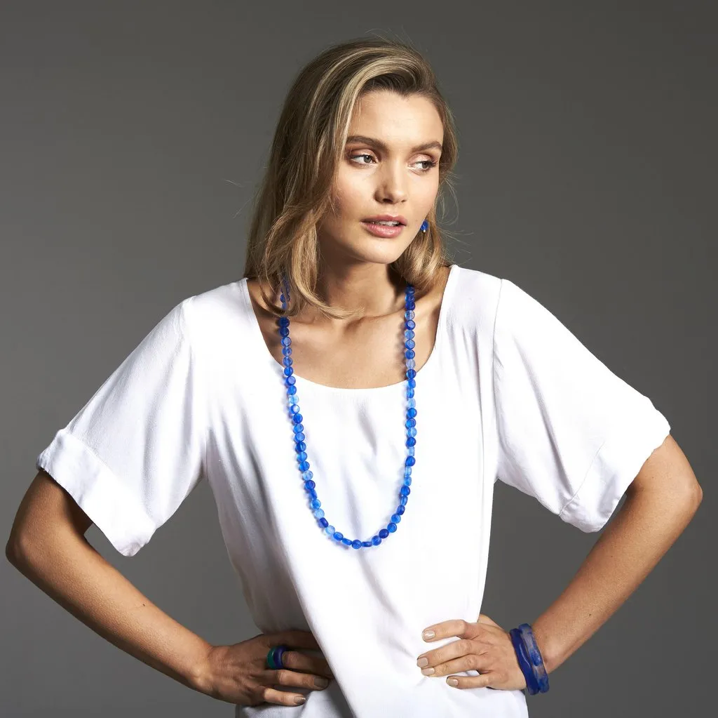 Polka Luka - Silk Road Long Single Necklace