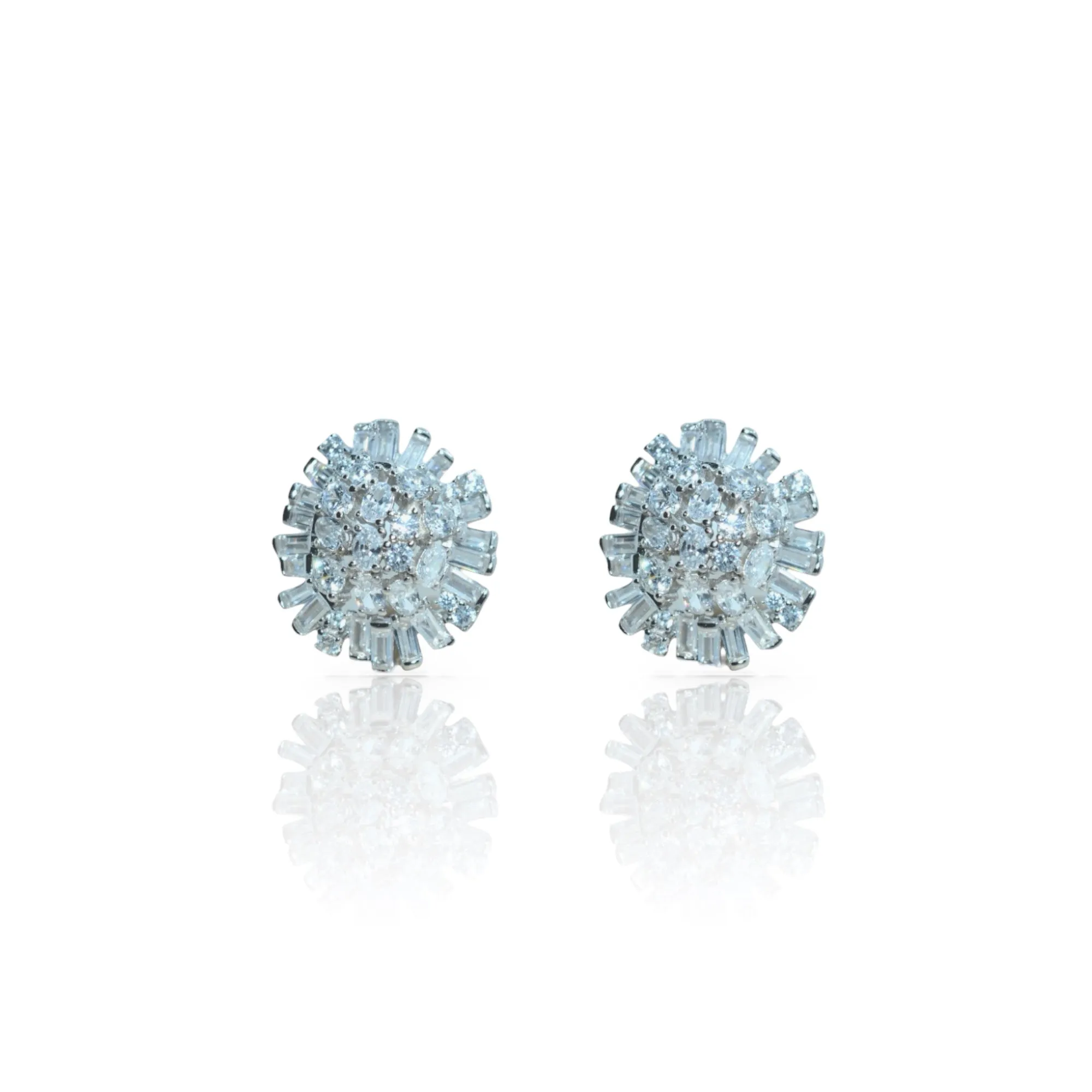 Power Oval Studs