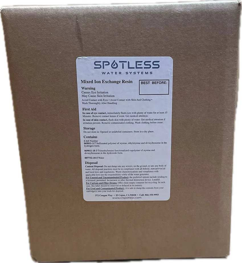 RD-1 Bulk Replacement Resin Box
