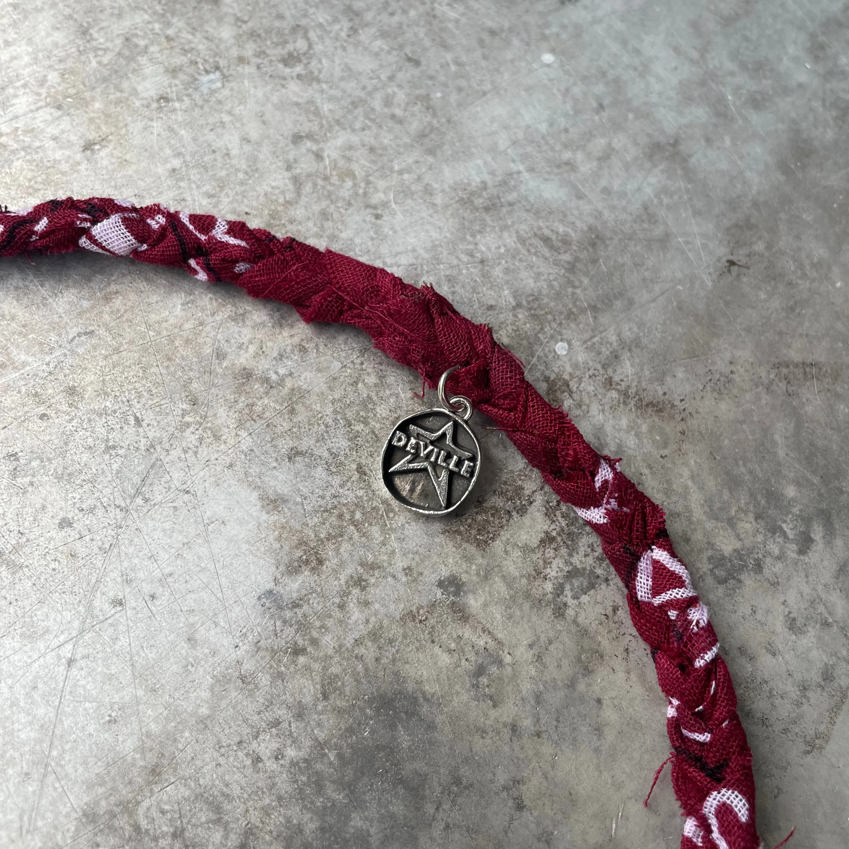 RED COWGIRL BANDANA