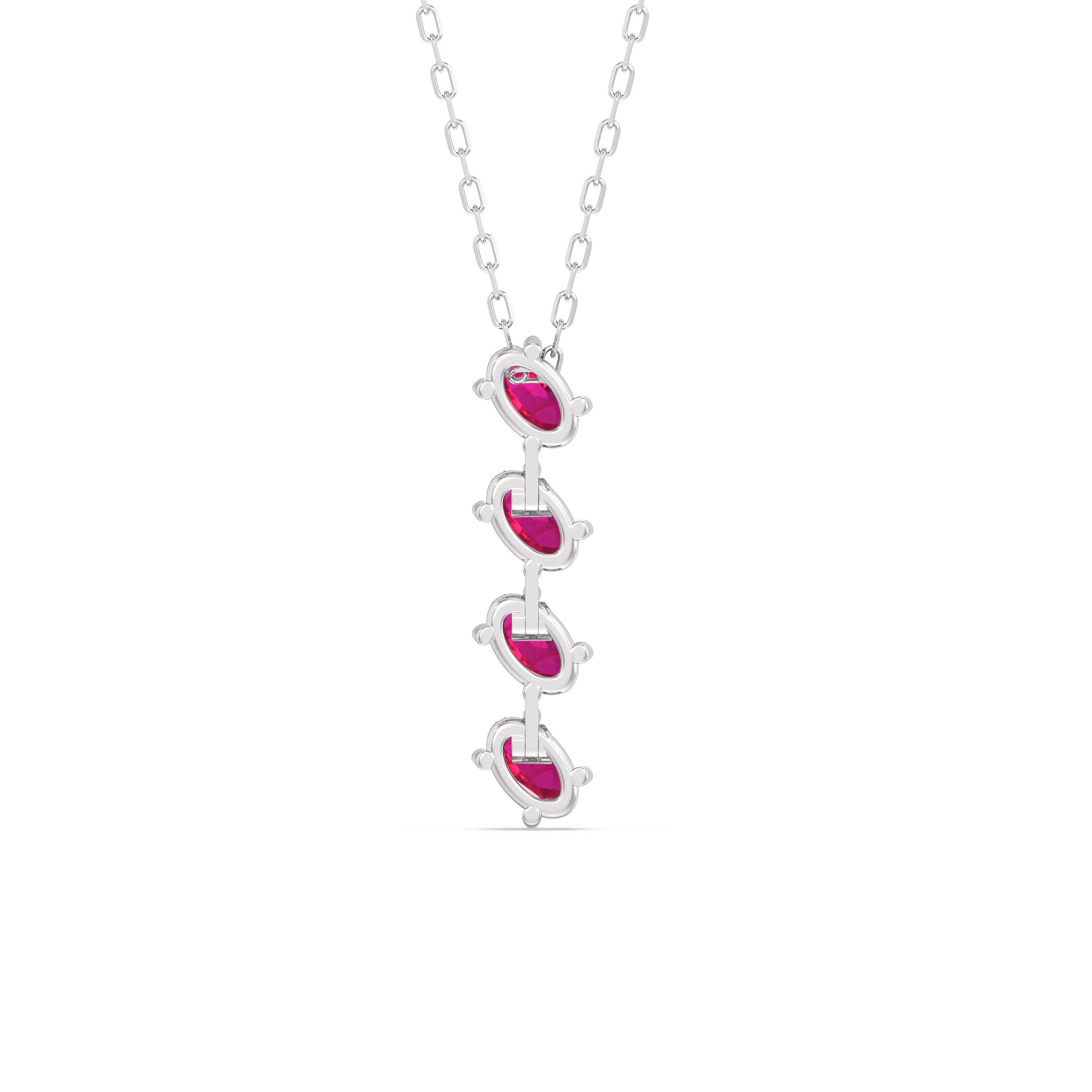 Ruby Cascade Necklace