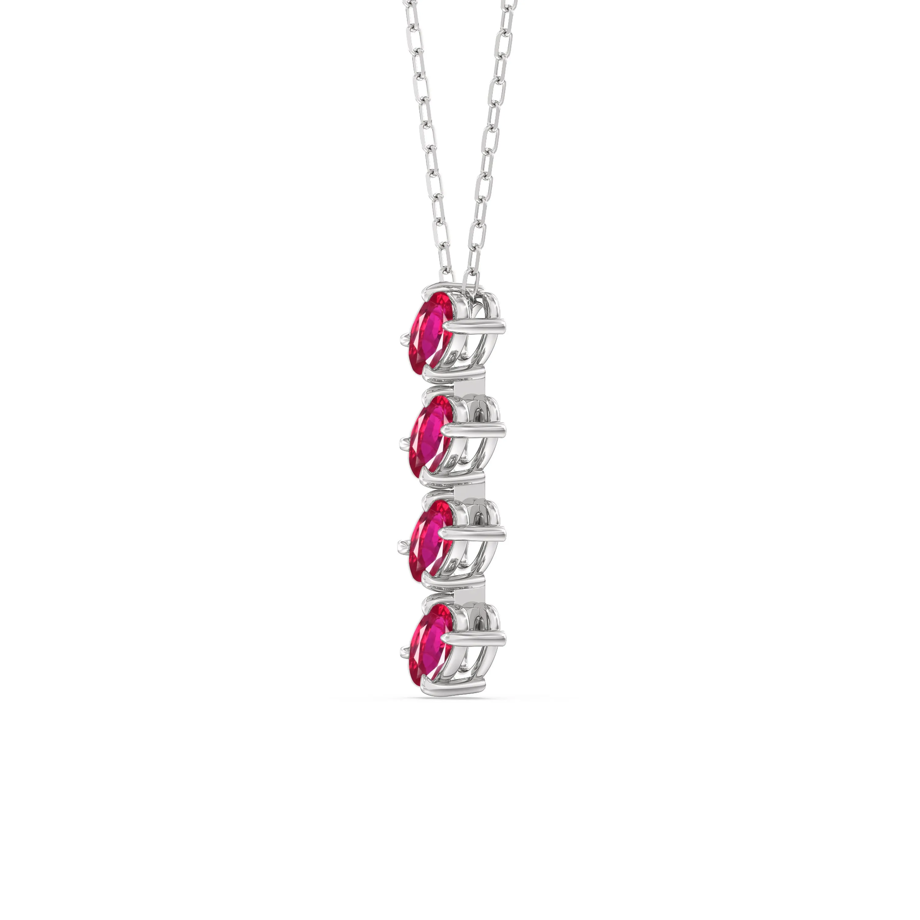 Ruby Cascade Necklace