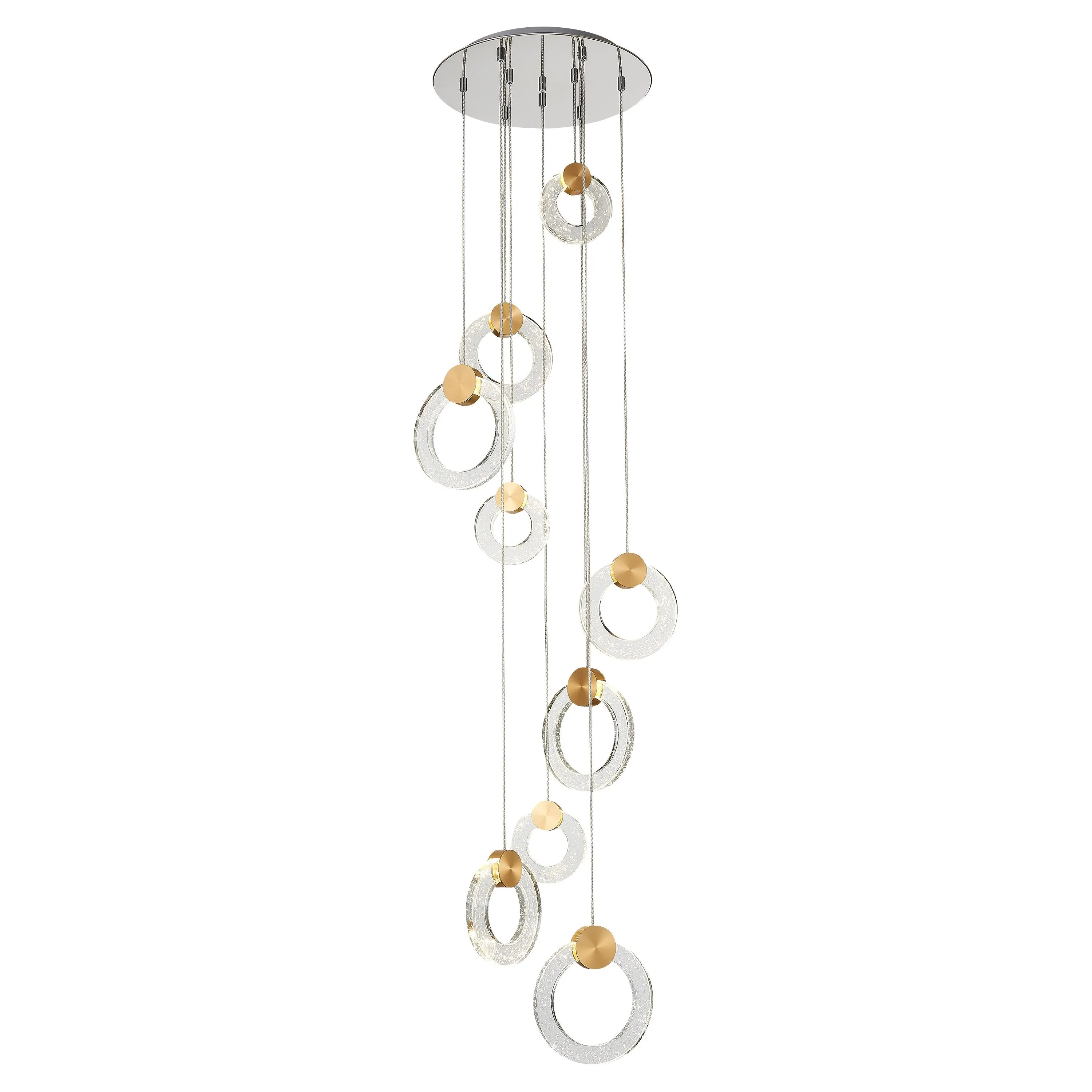 SNDLINT041GD9DECO Multi Light Pendant