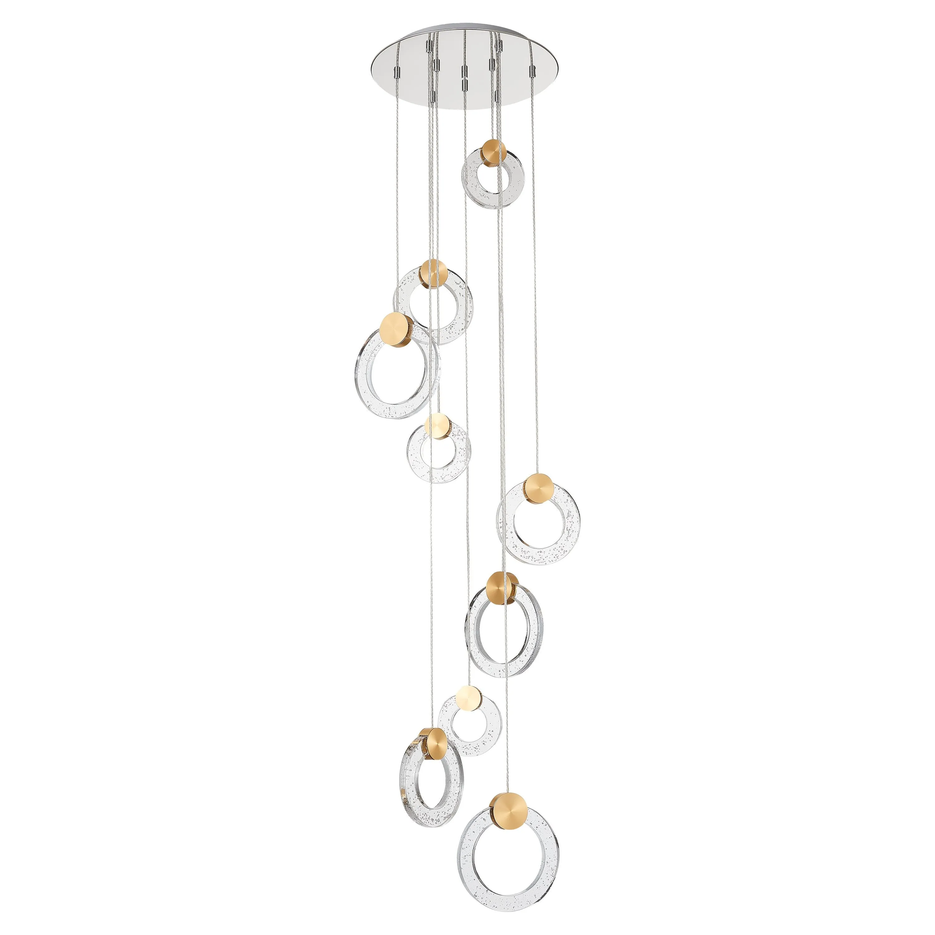 SNDLINT041GD9DECO Multi Light Pendant