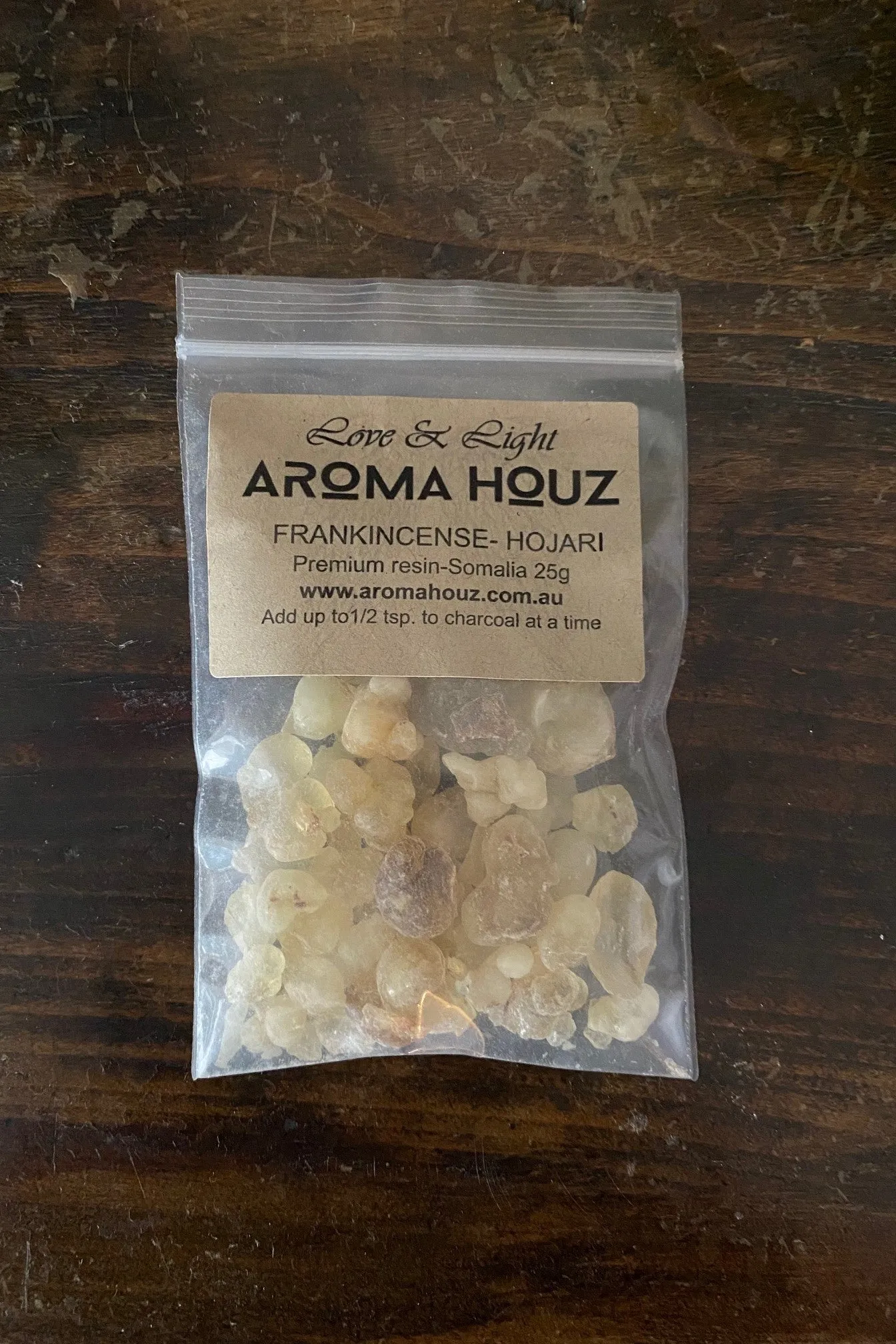 Somalian Hojari Frankincense Resin Incense