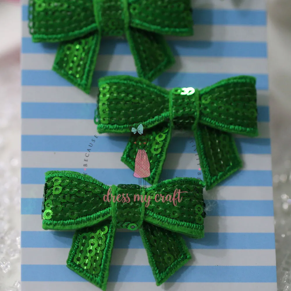 Sparkling Bow - Green