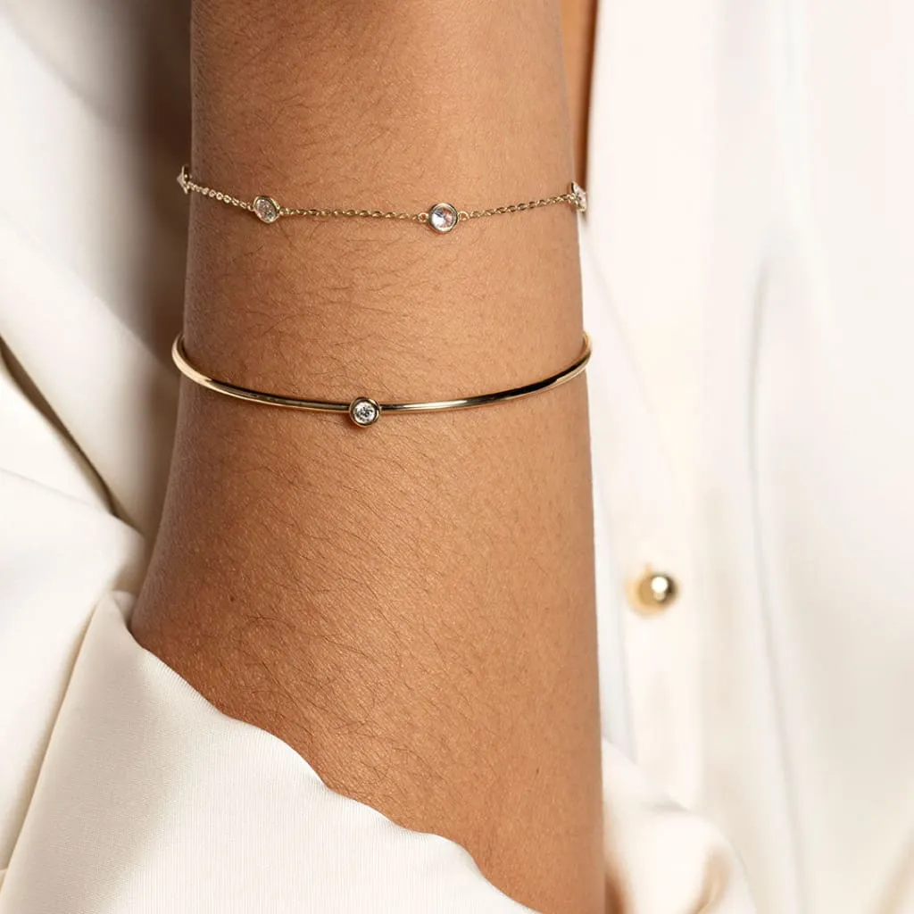 Sparkling Drops Bracelet | 9ct Gold