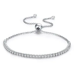Sparkling Strand Link Tennis Bracelet