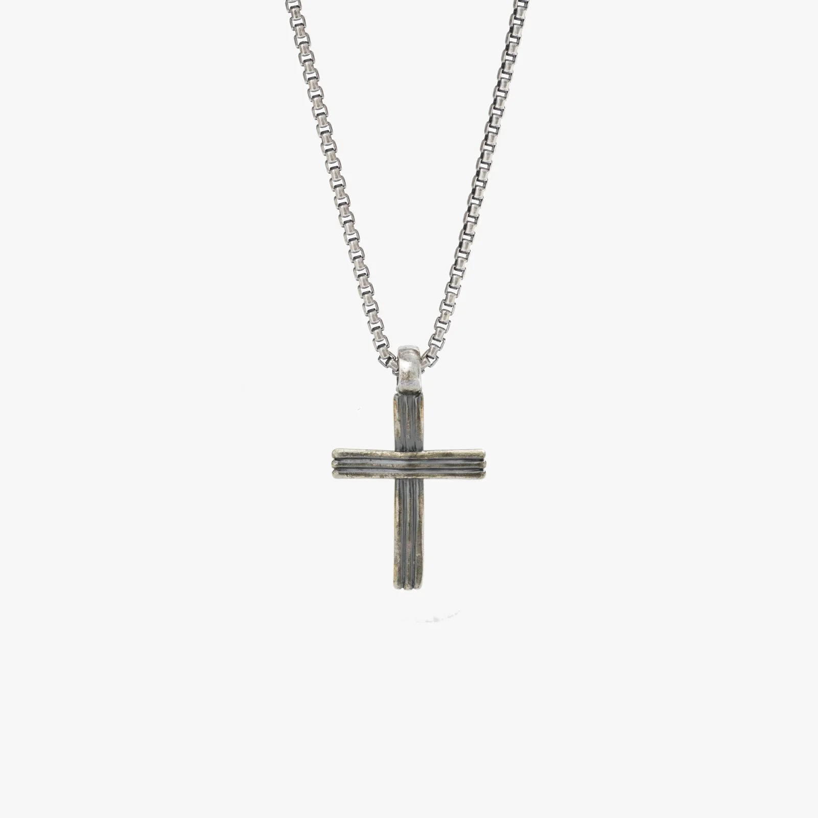 Sterling Silver Cross Necklace