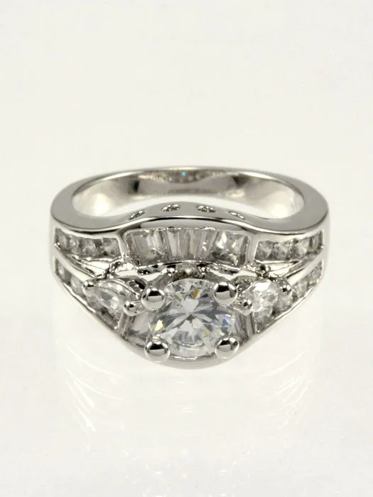 TEEK - Cubic Zirconia Statement Ring