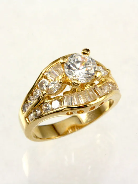TEEK - Cubic Zirconia Statement Ring