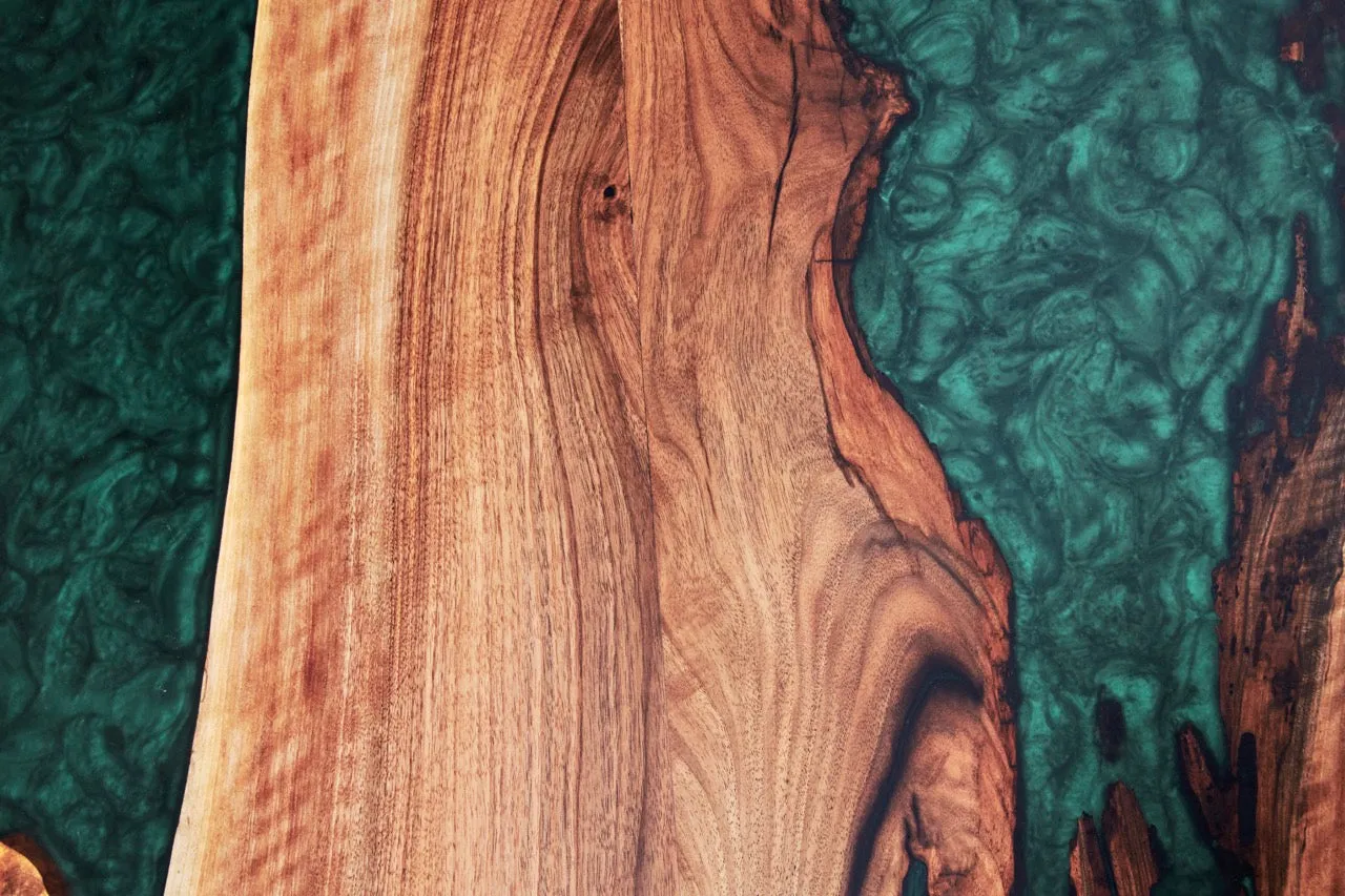The X Walnut Resin