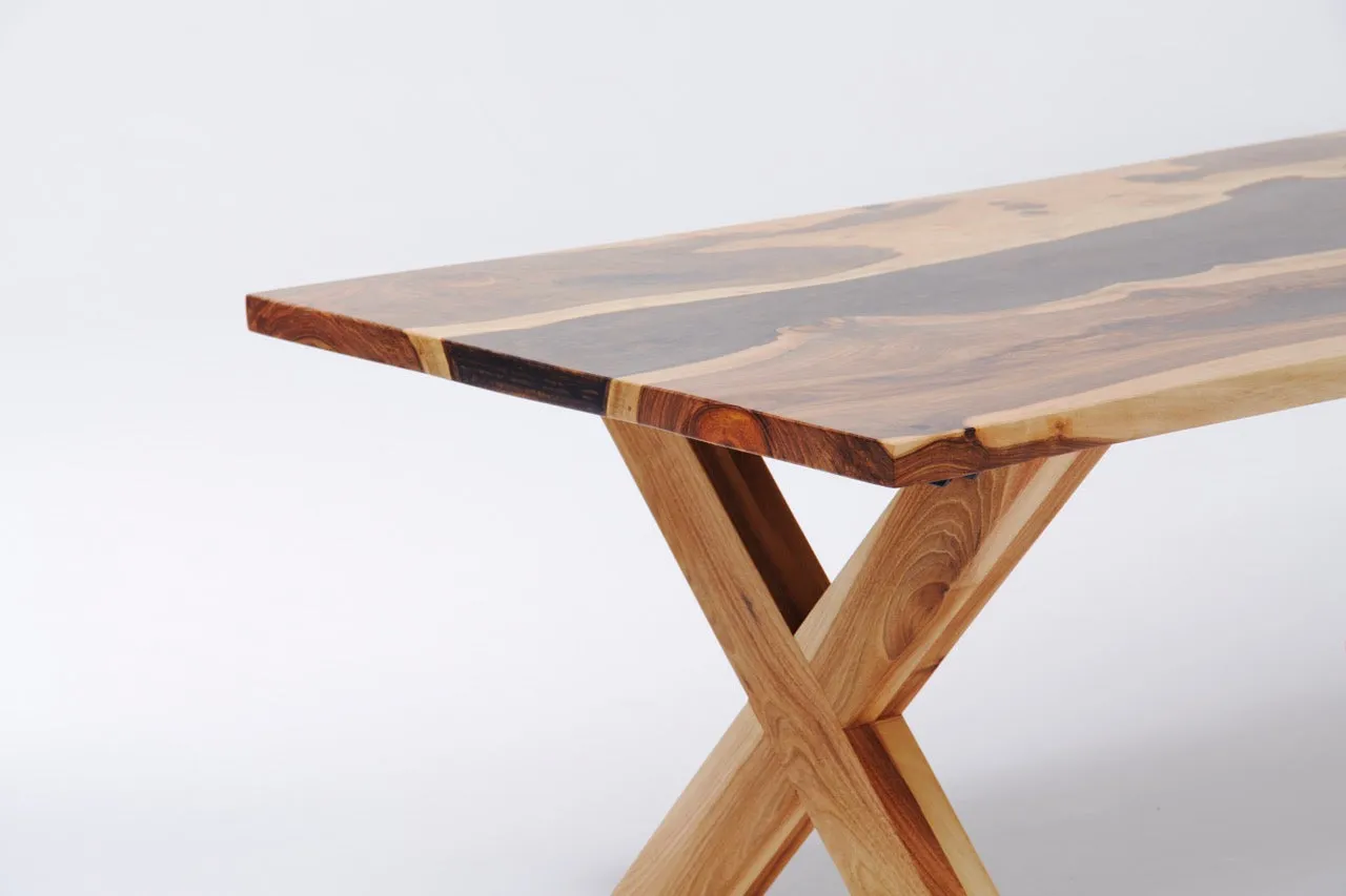 The X Walnut Resin