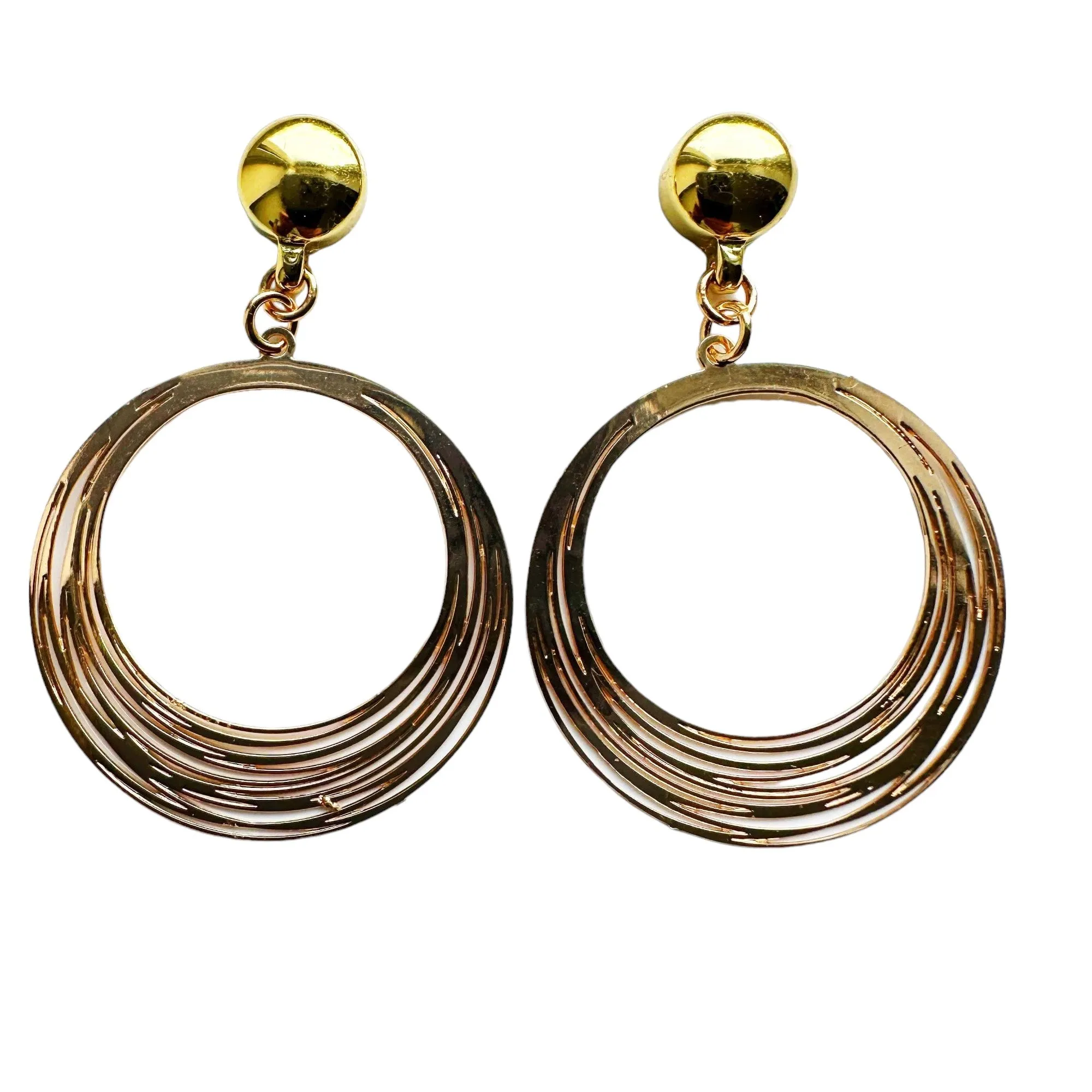 TI-GO Gold/ Silver String Rings earring