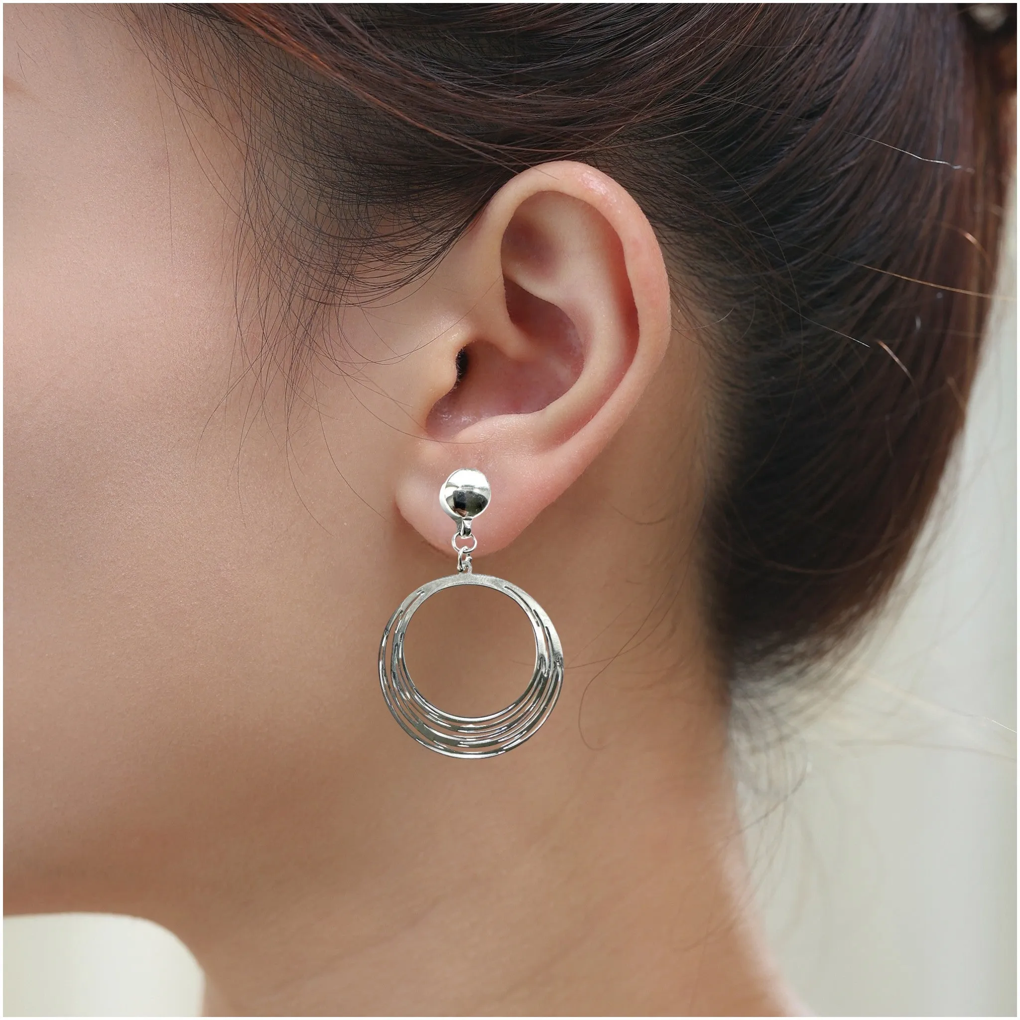 TI-GO Gold/ Silver String Rings earring
