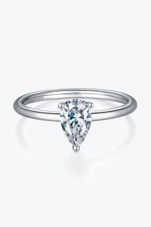 Timeless Brightness Solitaire 1 Carat Moissanite Ring